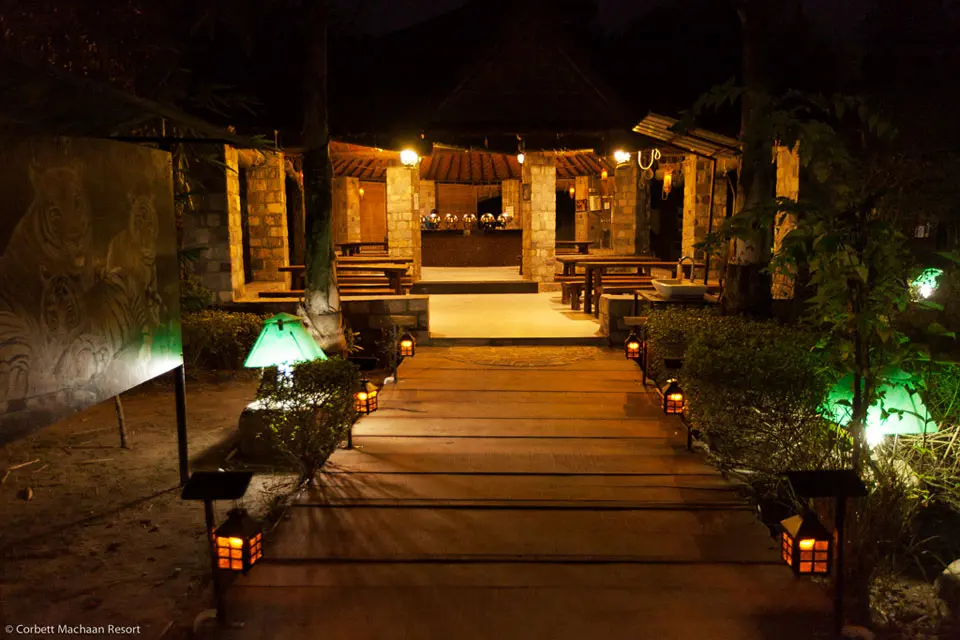 corbett machaan hotel safari in jim corbett national park